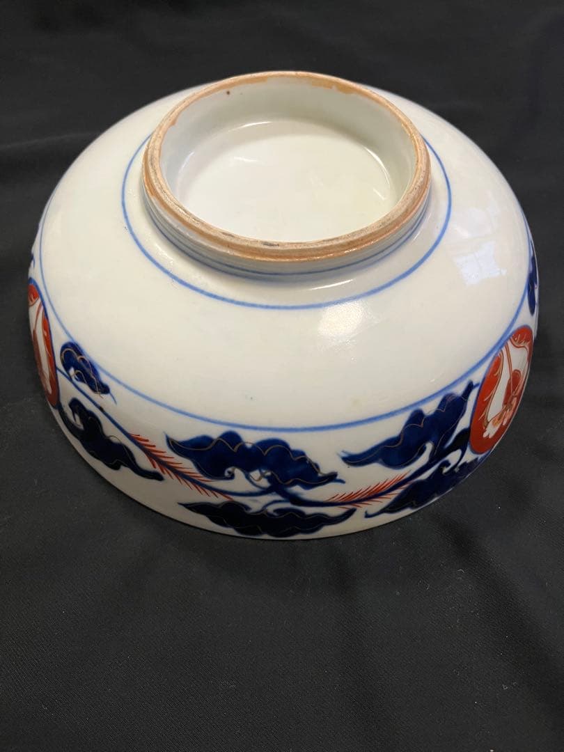 有田焼 伊万里焼 古伊万里 金彩 色絵 三ツ鉢 管理A3725