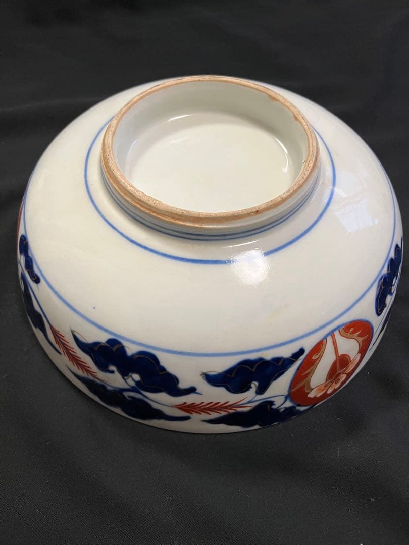 有田焼 伊万里焼 古伊万里 金彩 色絵 三ツ鉢 管理A3725