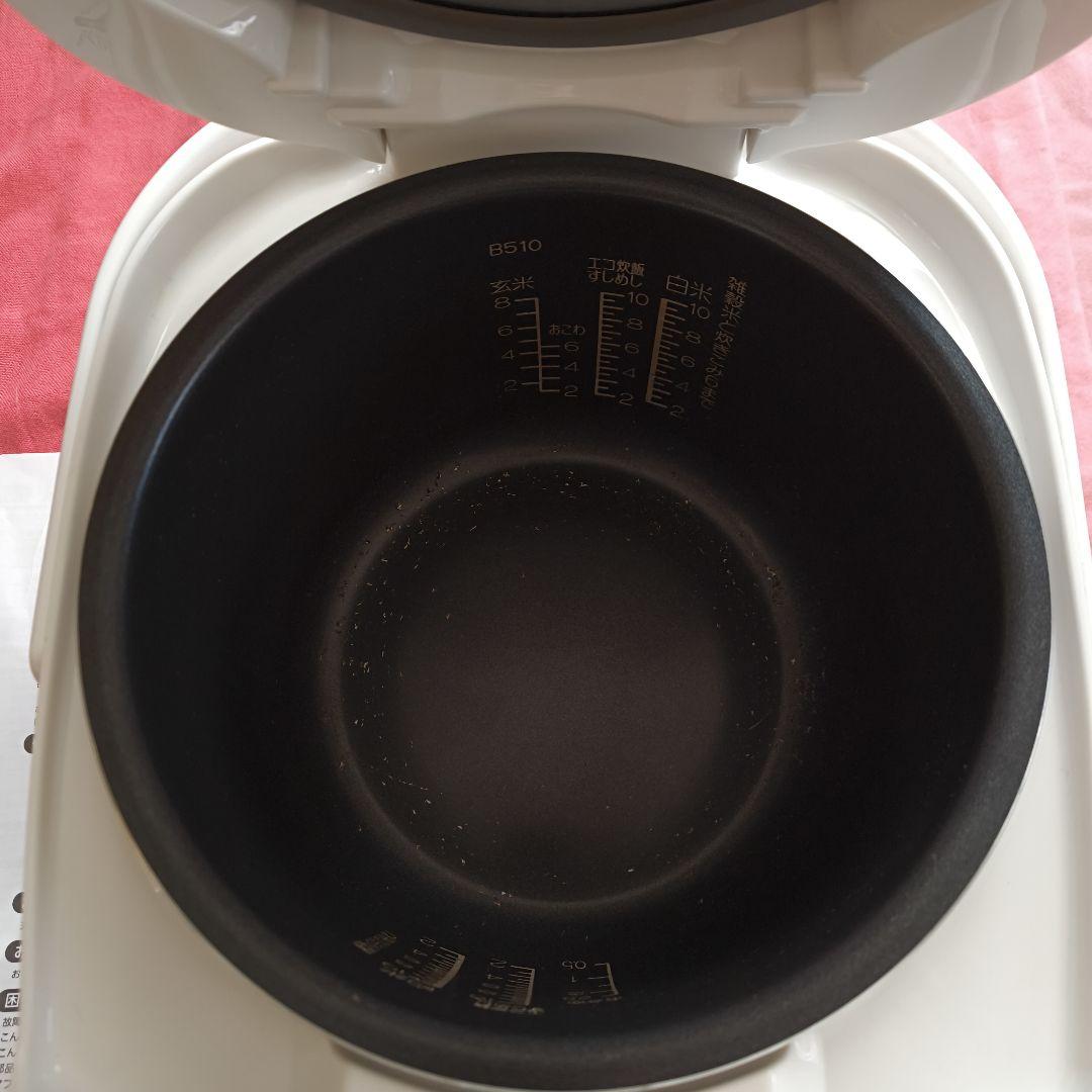 炊飯器 ZOJISUSHI 象印 10合 NL-DA18 17年製 ホワイト美品