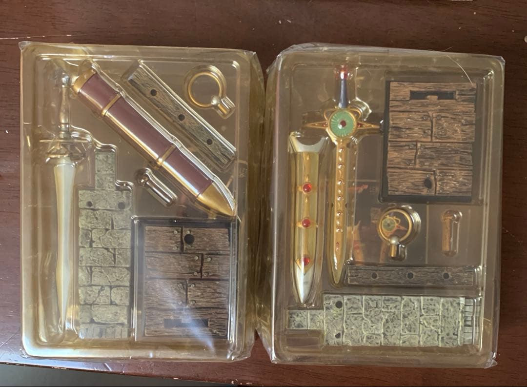 4個セット　レジェンドアイテムギャラリー フィギュアアクセサリーセット