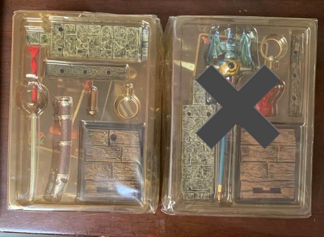 4個セット　レジェンドアイテムギャラリー フィギュアアクセサリーセット