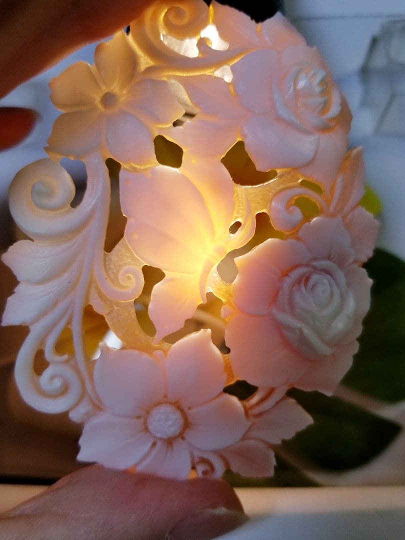 KS-162 サイン有り‼️大判天然シェルカメオルース