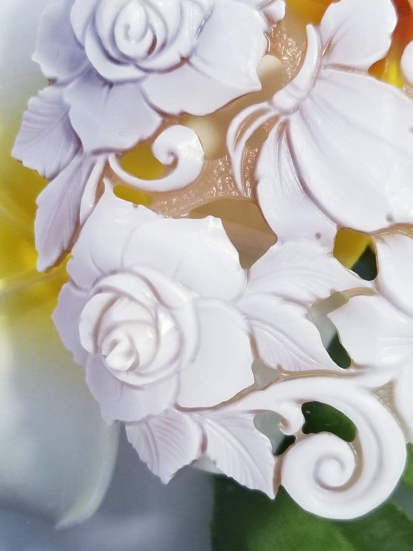 KS-162 サイン有り‼️大判天然シェルカメオルース