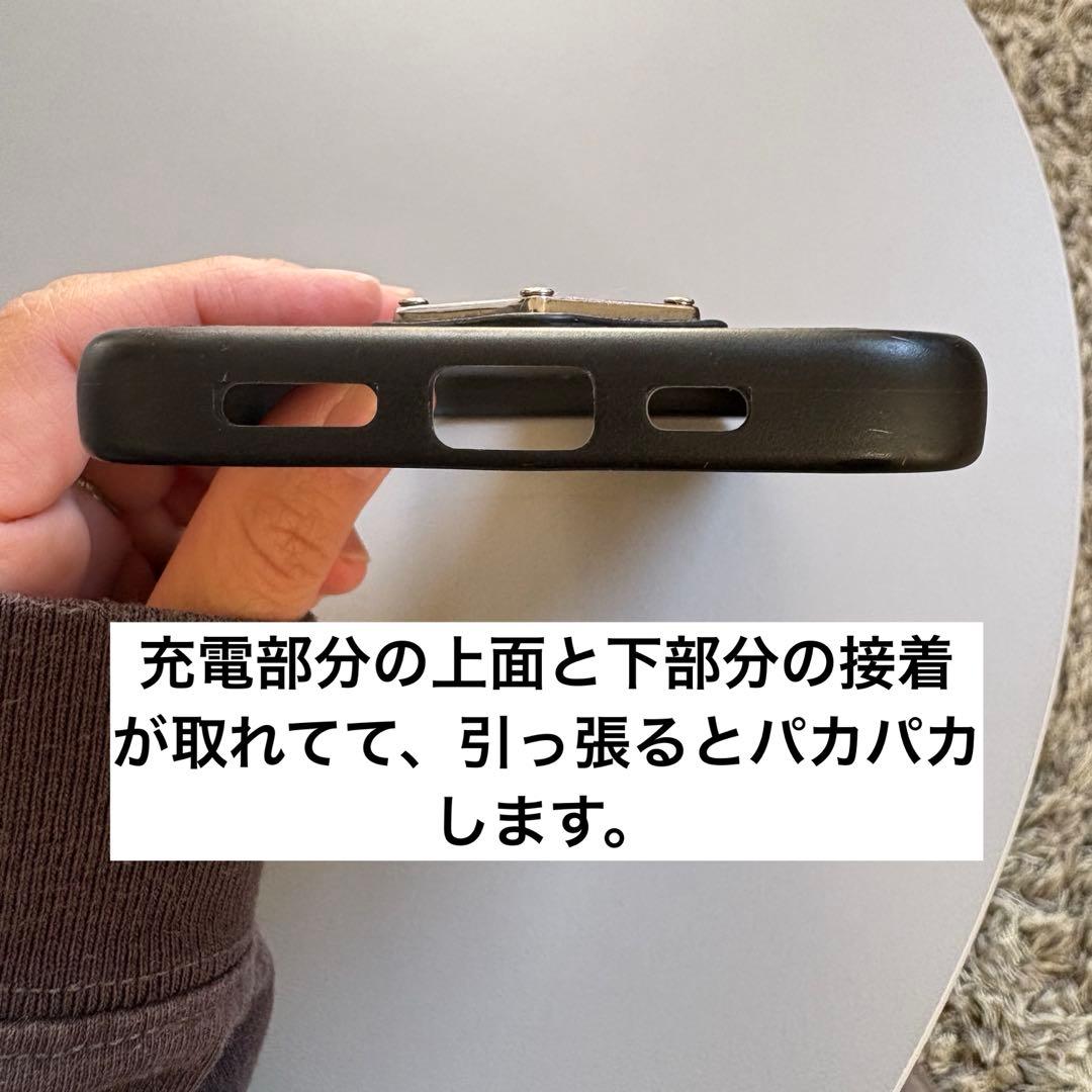 PRADA iPhone12pro スマホケース　レザーブラック