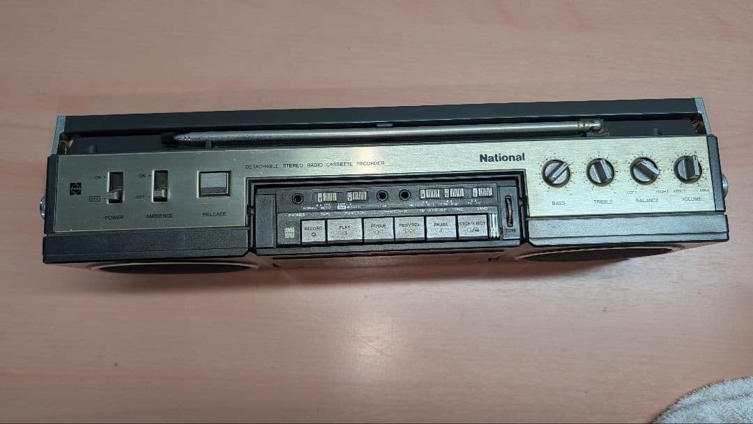 希少 NATIONAL ナショナル RX-F80 ミニラジカセ カンガルー