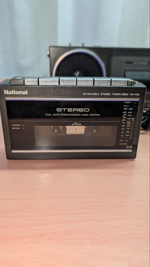 希少 NATIONAL ナショナル RX-F80 ミニラジカセ カンガルー