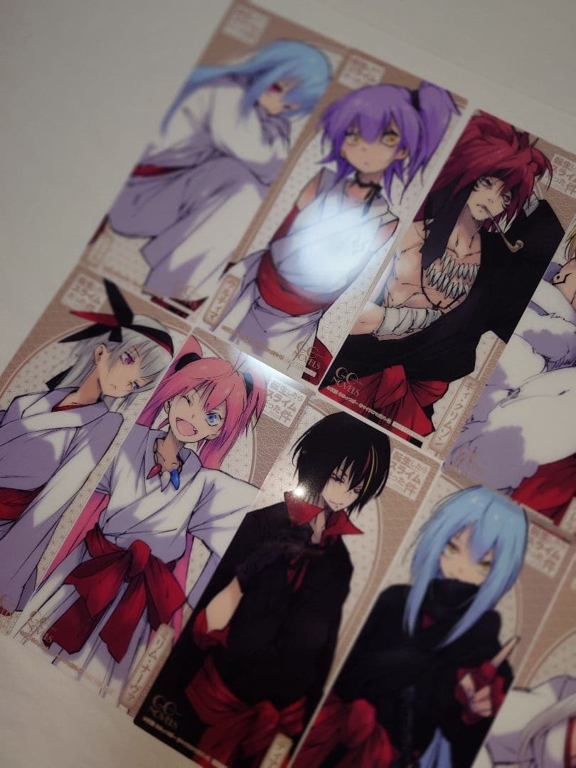 転生したらスライムだった件 フェア特典 クリアしおり 全12種 全種 転スラ