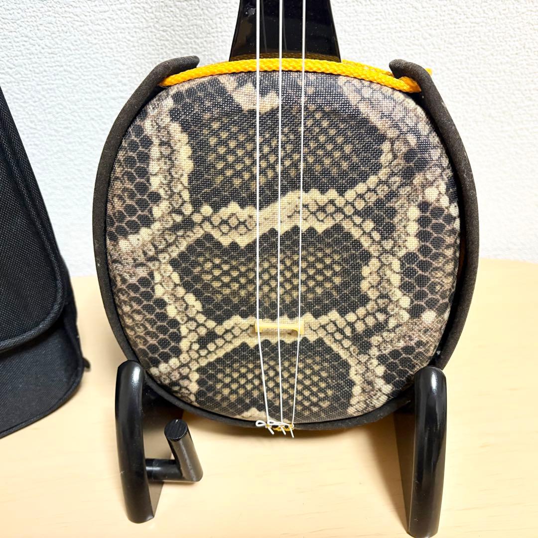 鈴*之様 沖縄三線 ソフトケース 初心者 入門 弦楽器 和楽器 人工革 蛇　工四