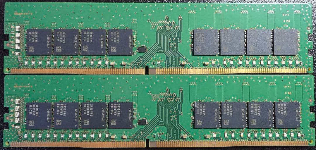 O*u様 Samsung DDR4-3200MHz 32GB メモリ2枚セット合