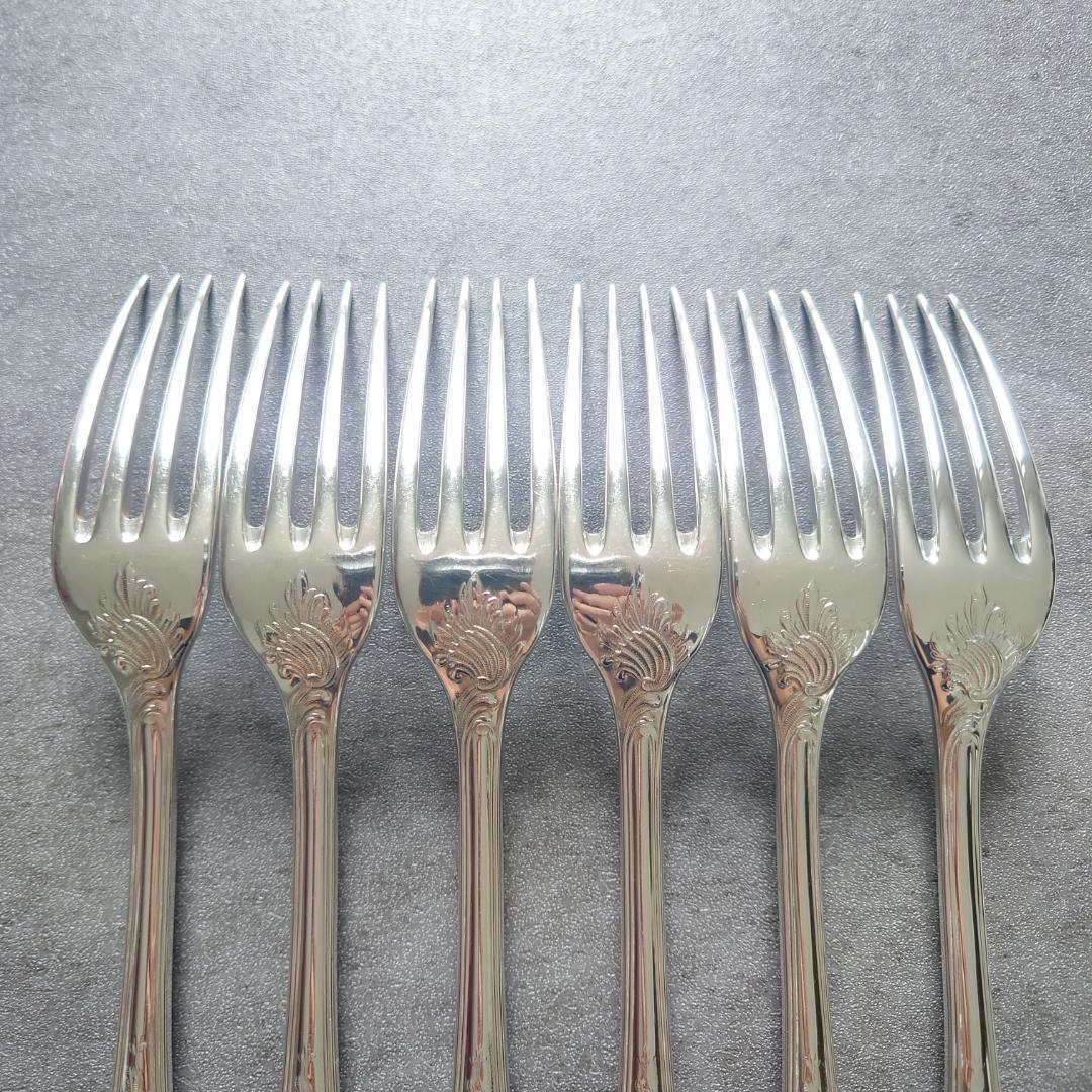 美品 希少 クリストフル マルリー スタンダードフォーク 6点
