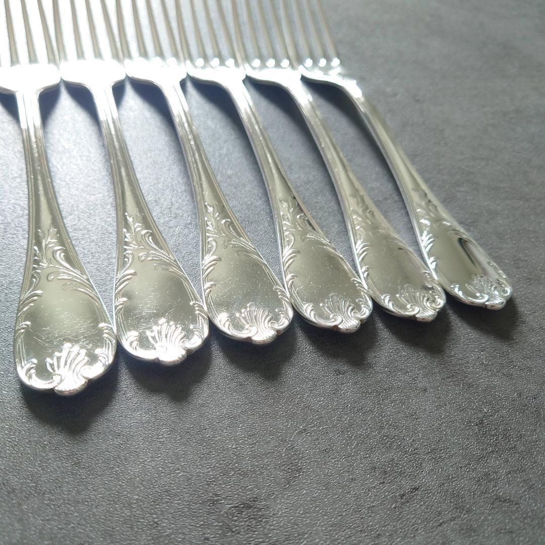 美品 希少 クリストフル マルリー スタンダードフォーク 6点