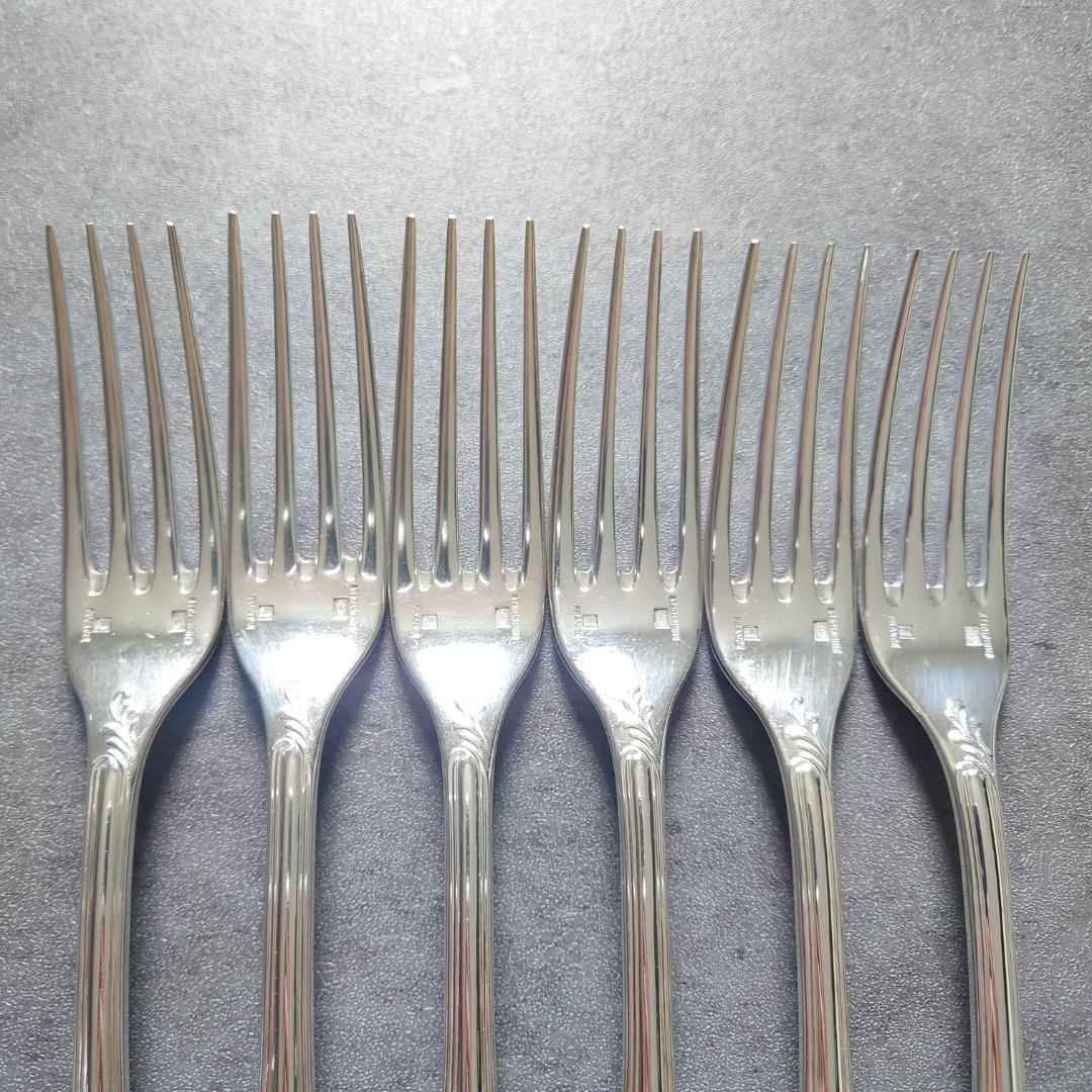 美品 希少 クリストフル マルリー スタンダードフォーク 6点