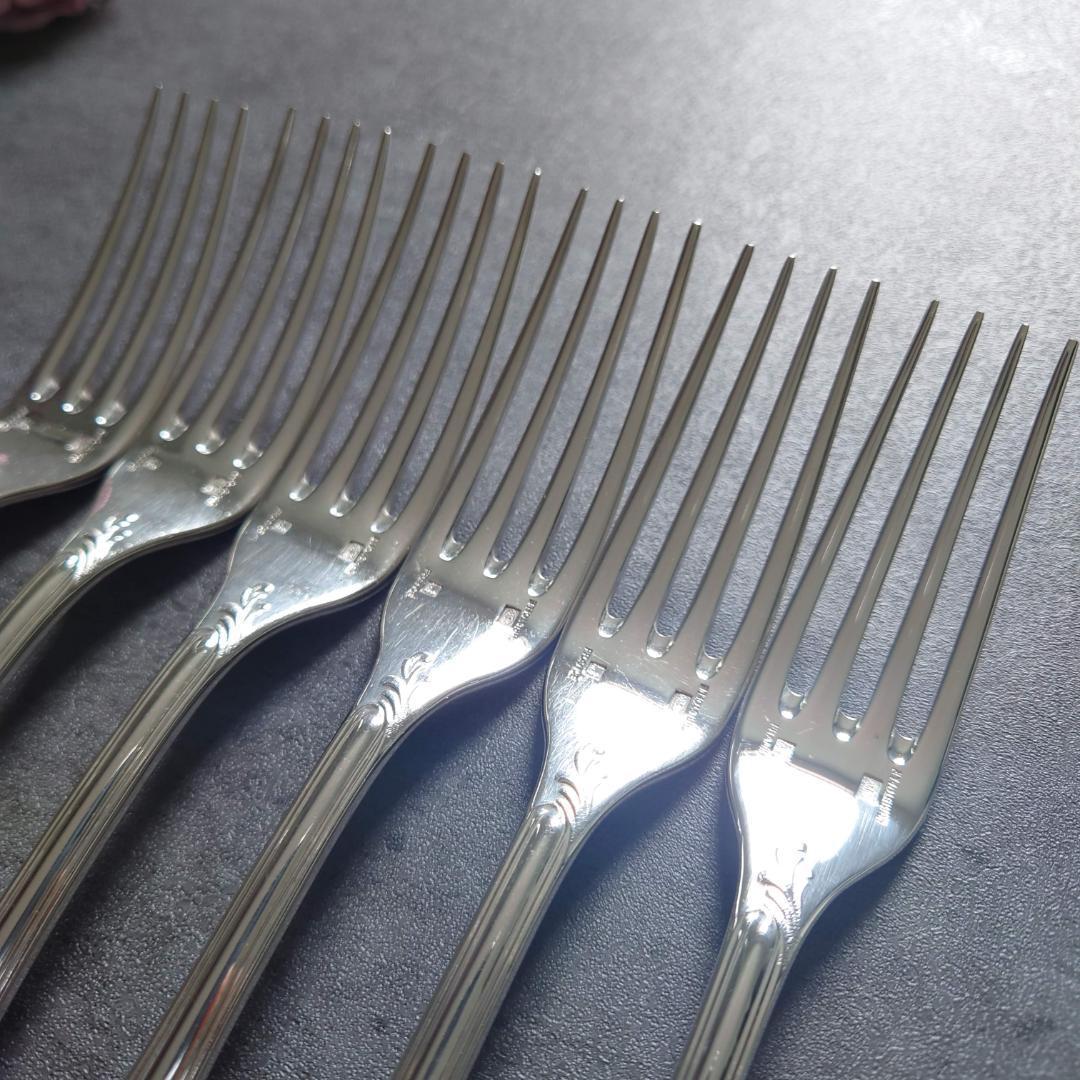 美品 希少 クリストフル マルリー スタンダードフォーク 6点