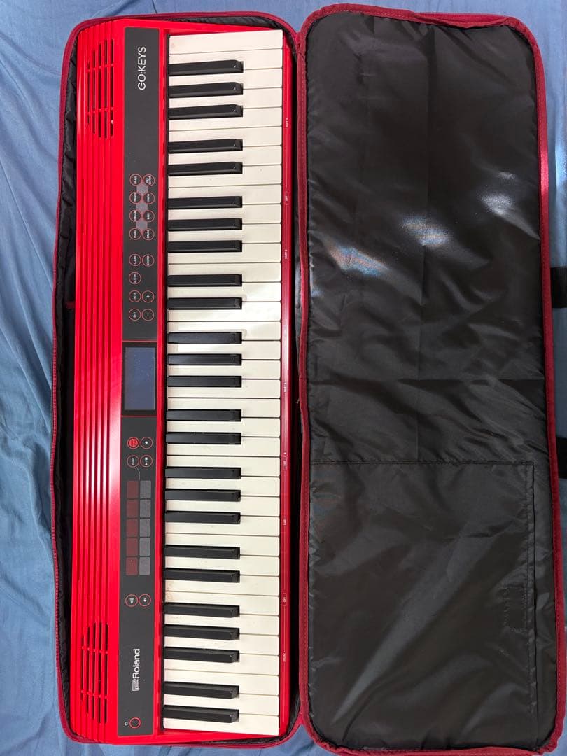 Roland キーボードandケース ブラウン