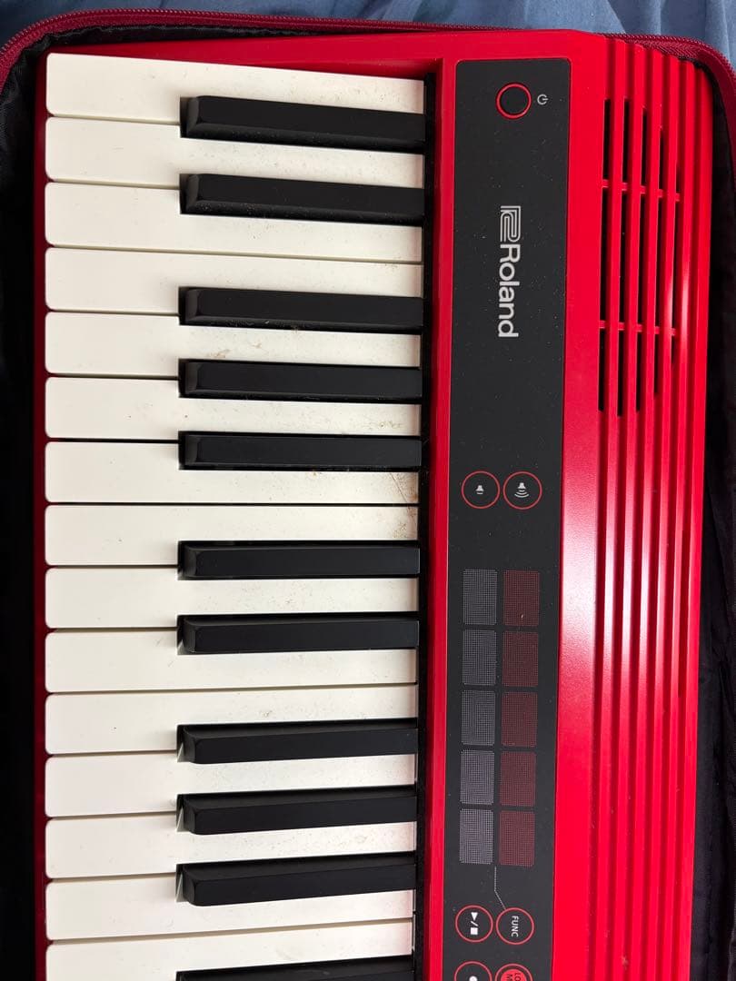 Roland キーボードandケース ブラウン