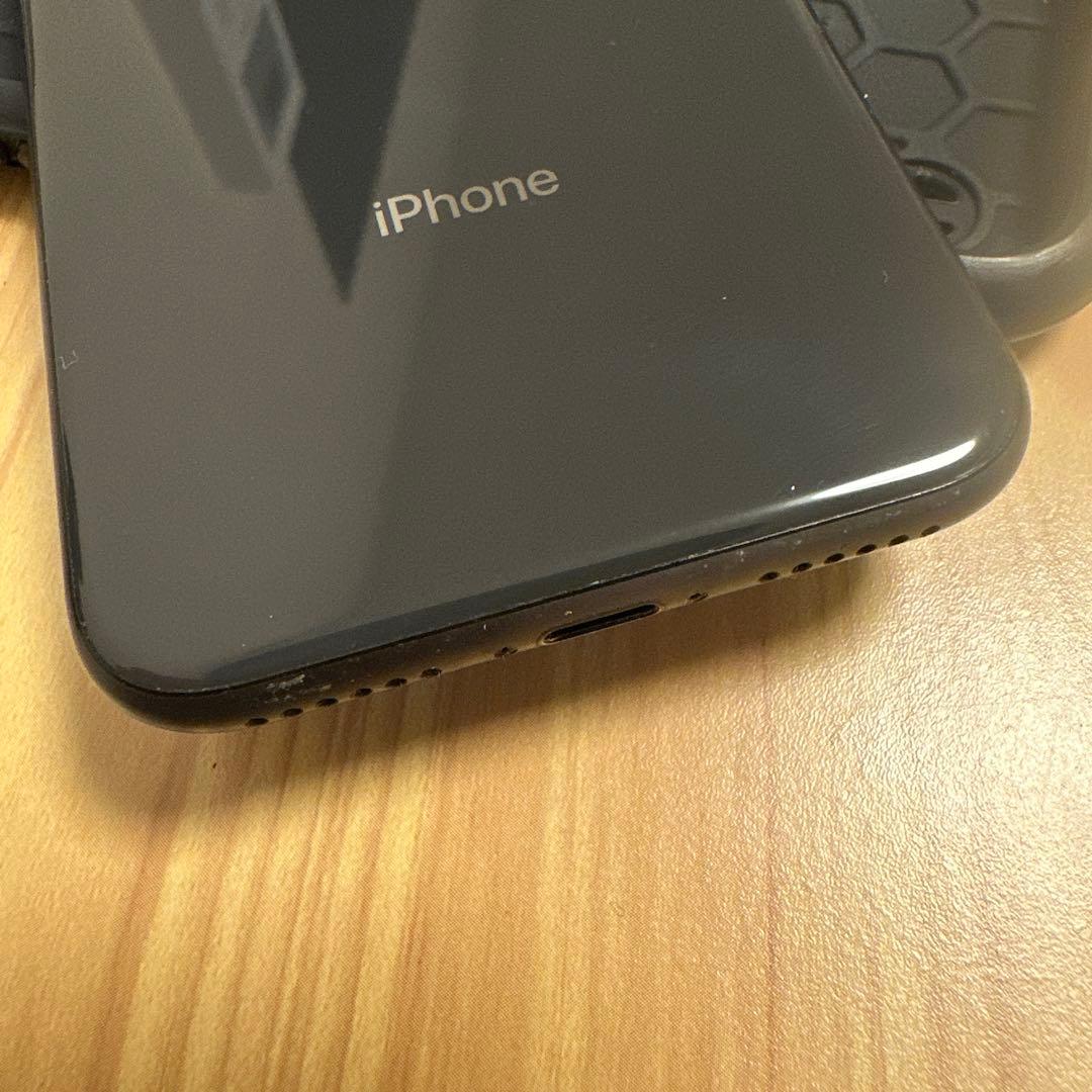 Apple iPhone 8 256GB ブラック SIMフリー　iFace付き