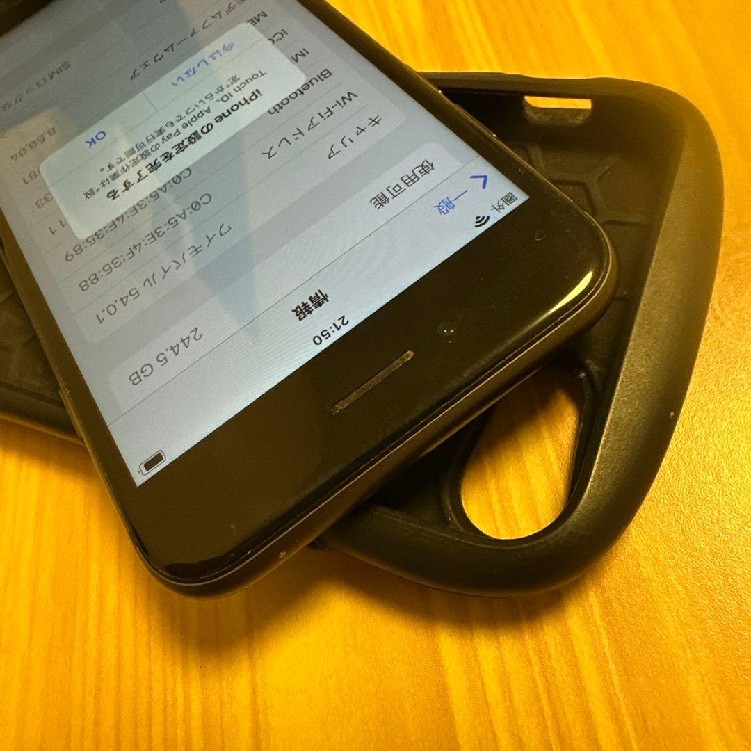 Apple iPhone 8 256GB ブラック SIMフリー　iFace付き