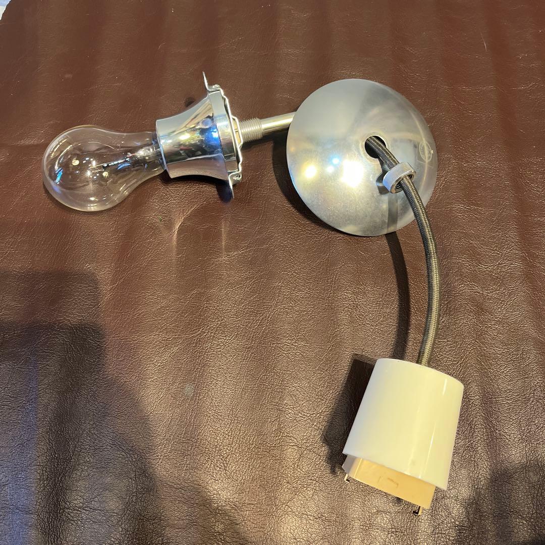 ヴィンテージ クリアガラス ペンダントライト　スペースエイジ