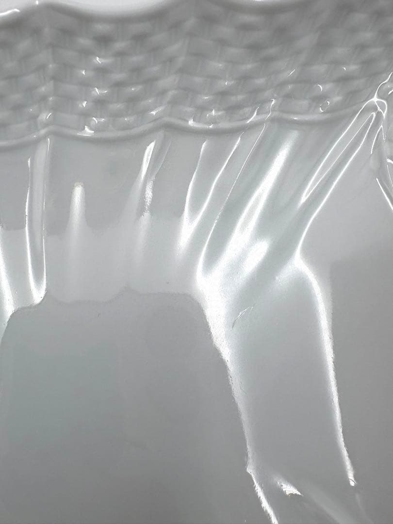 リチャードジノリ ベッキオホワイト　28.5cm 長方形皿　プレート2枚セット