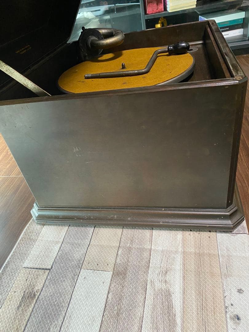 動作確認済み　ビクター　victrola アンティーク蓄音機　J1-81