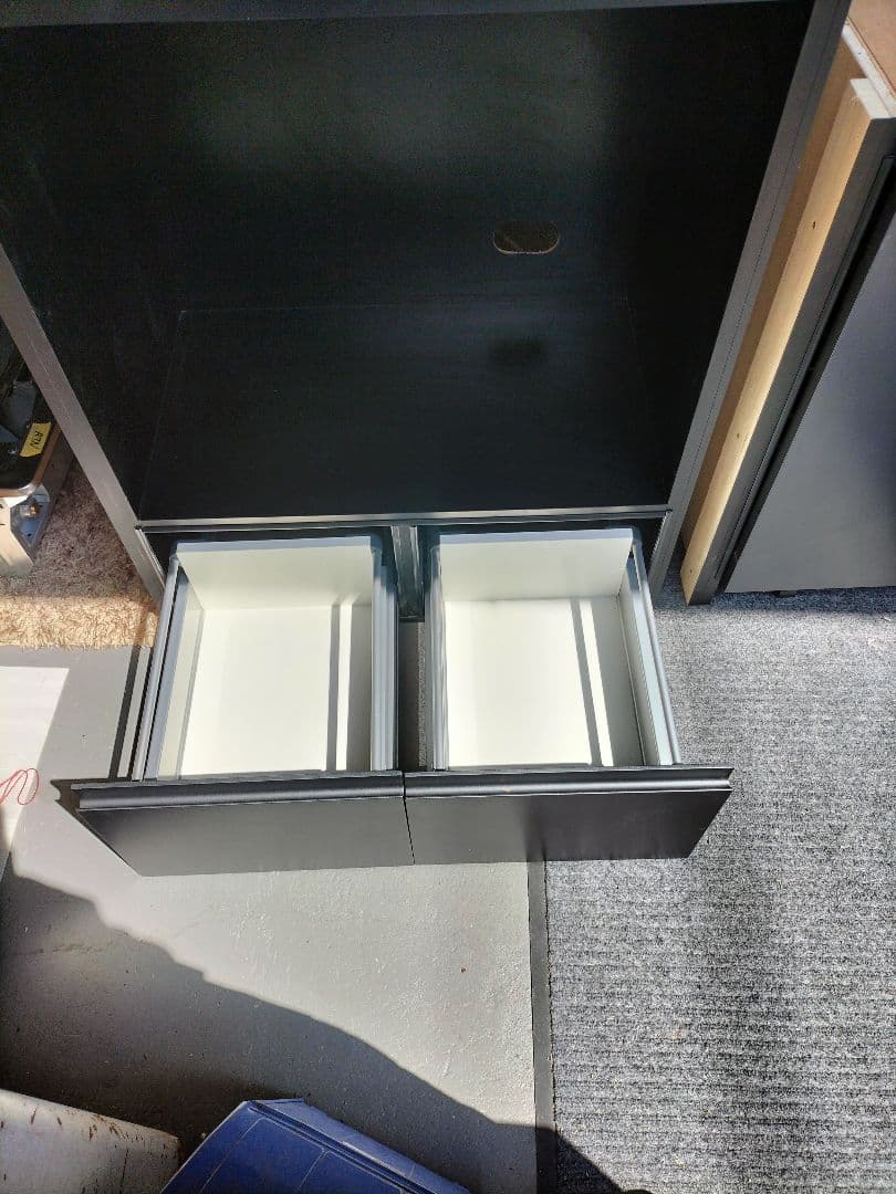 キッチン収納 黒 食器棚 DIYにオススメ(2504B③)