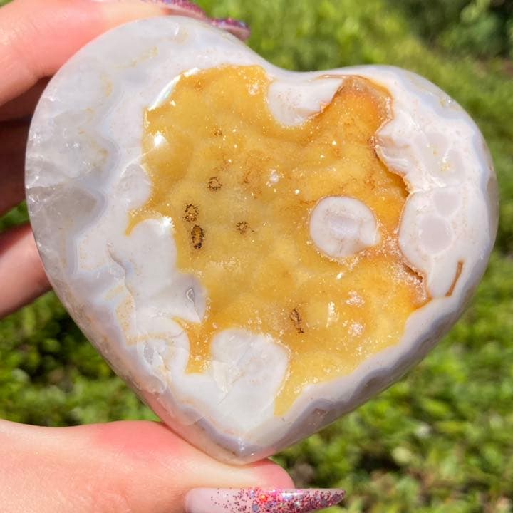 アゲート  瑪瑙  ハート