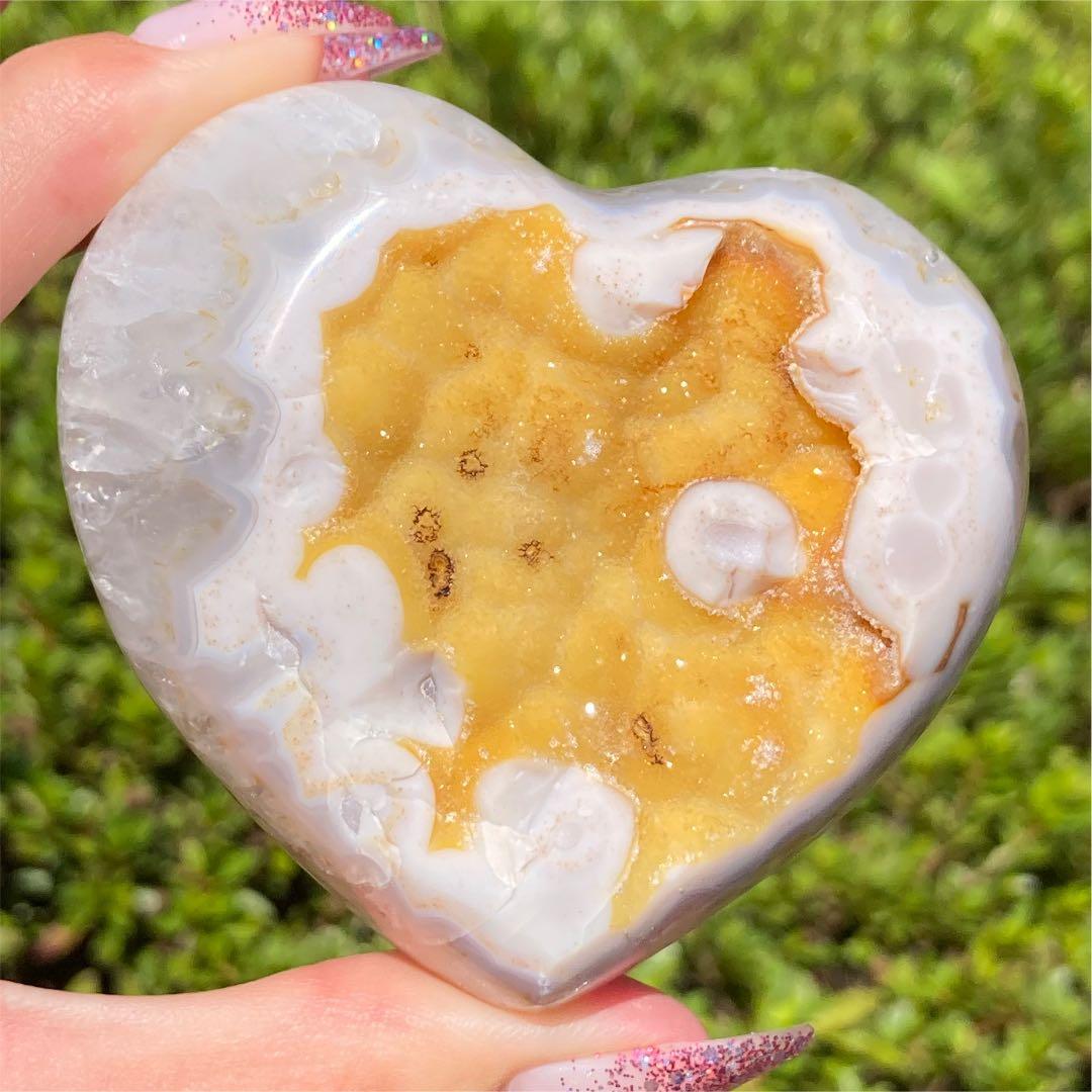 アゲート  瑪瑙  ハート