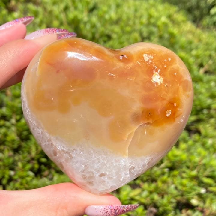 アゲート  瑪瑙  ハート