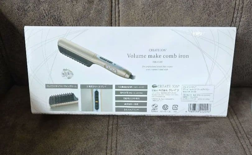 CREATE ION ボリュームメイクコームアイロン