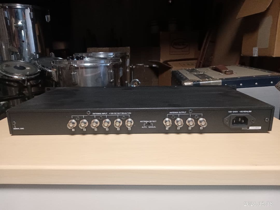 audiotechnica赤外線ワイヤレスシステム用混合分配器ATIR-D640