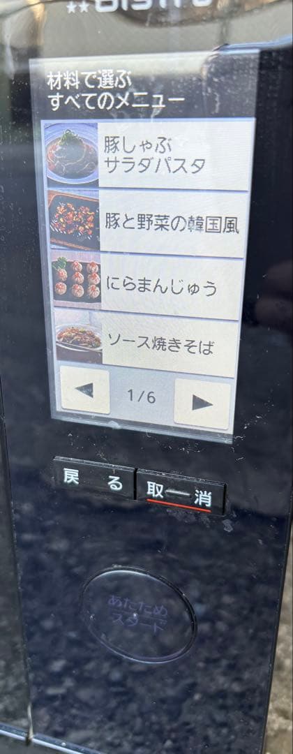 Panasonic スチームオーブンレンジ Bistro 電子レンジ 1000W