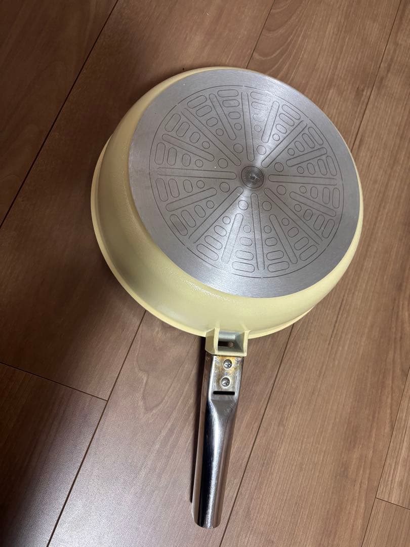 アサヒ軽金属オールパン固定式ハンドルタイプ　26㎝【再加工済】