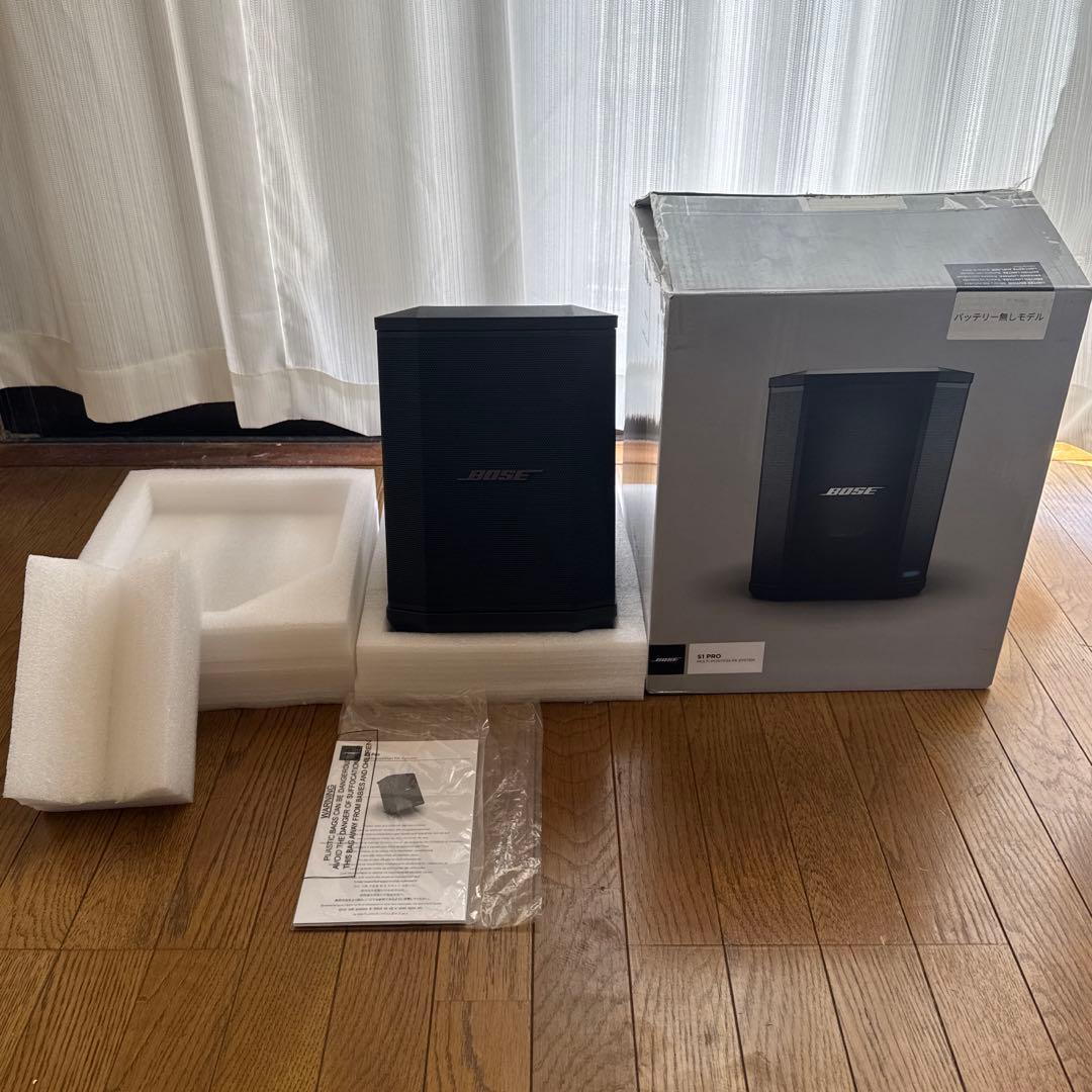 【セット販売用／1台】 Bose S1 Pro ② （箱・説明書付き/状態良）