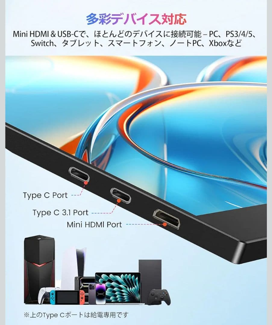 15.6インチ　モバイルモニター