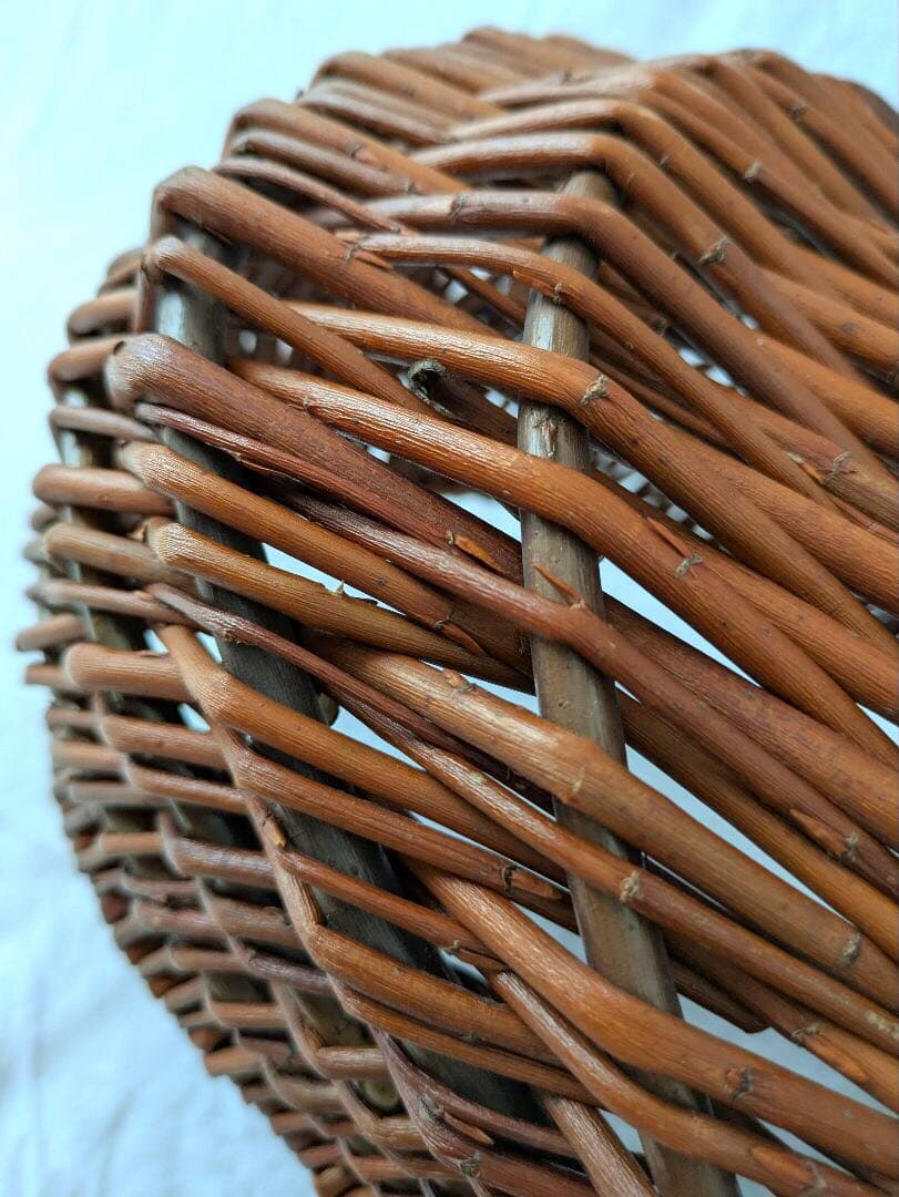 ひ*じ様 カゴアミドリ　特大❣️　フランスペリゴールバスケットとポストカード