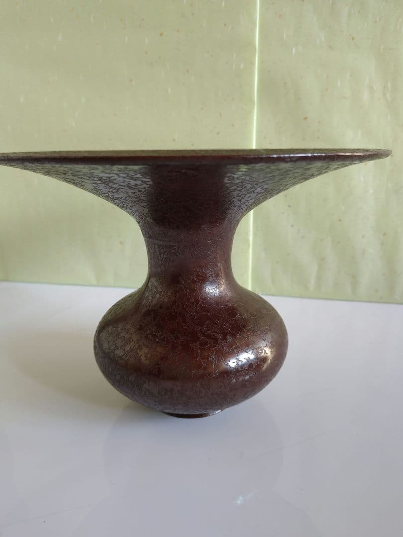 銅器　華道　いけばな　池坊 　生花　 花器　みちのり