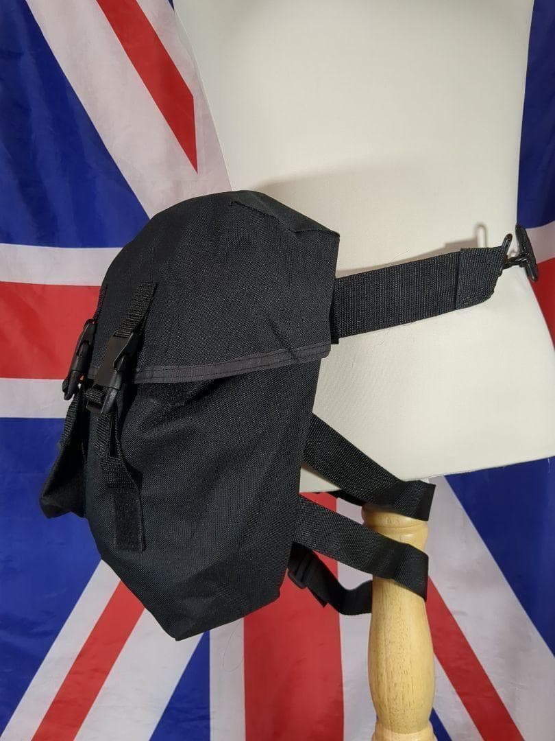 ガスマスク用タクティカルバッグ ブラック 新品