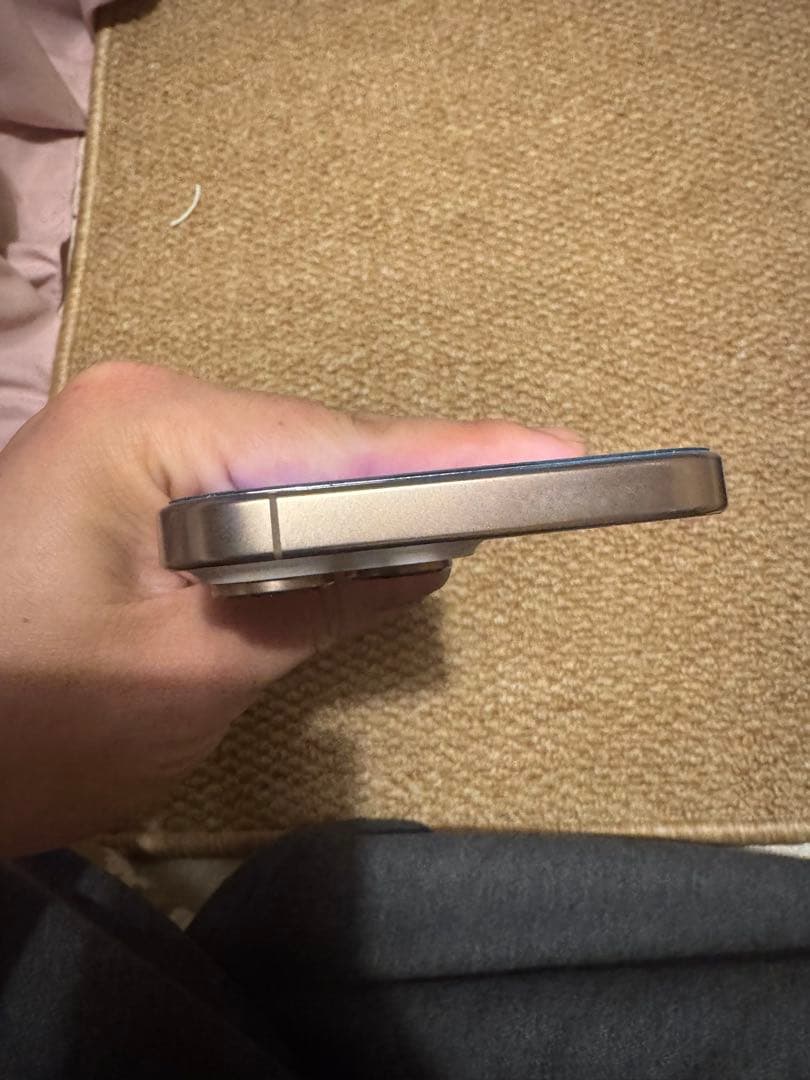 海外版iPhone 16 Pro Max 256GB,極美品, 充電回数は1回