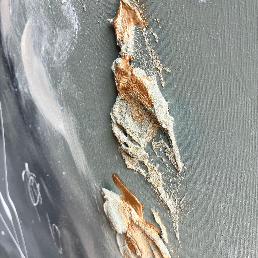 現代アート　73×60.5㎝　モダン　抽象画　アートパネル　テクスチャーアート