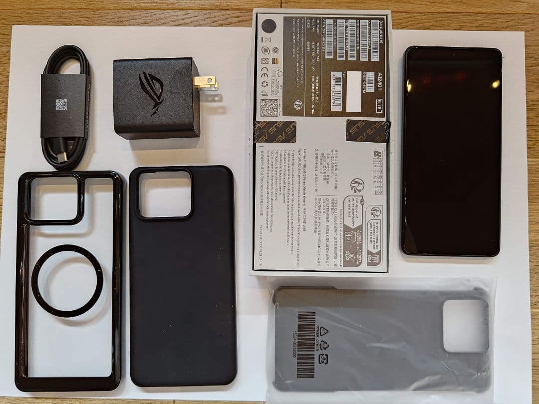 ASUS Zenfone11 Ultra | ブラック| 65w急速充電器付