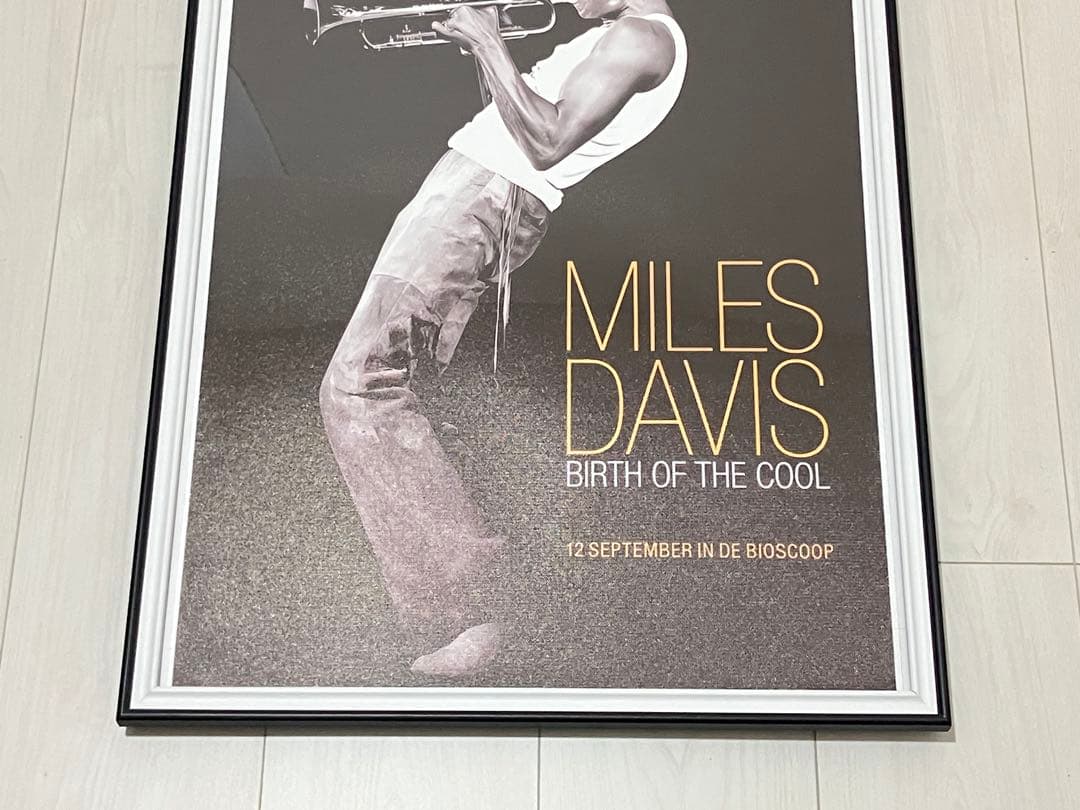 【額縁付き】A2 ポスター マイルスデイビス Birth of the Cool
