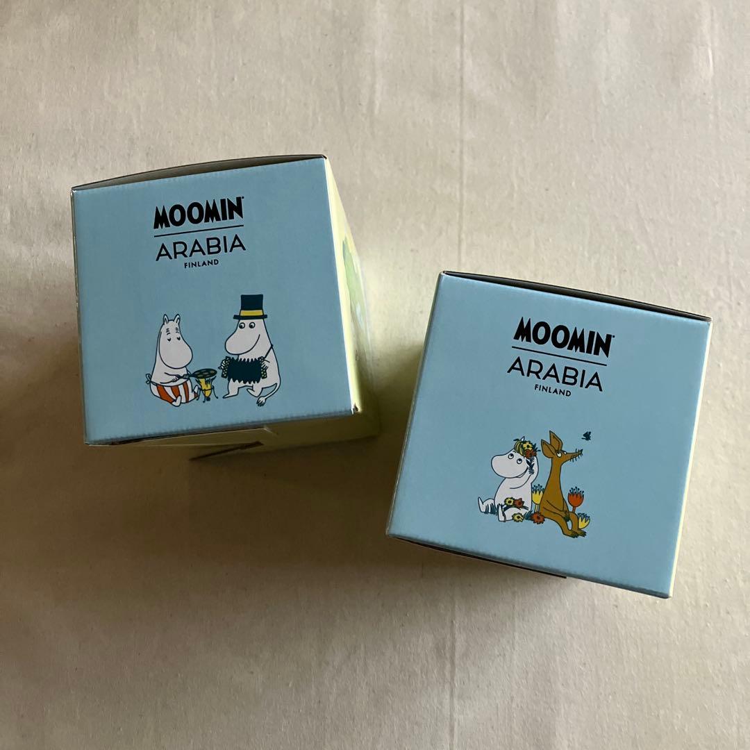 ムーミンバレーパーク　アラビアARABIA マグカップ2つ　ムーミンmoomin
