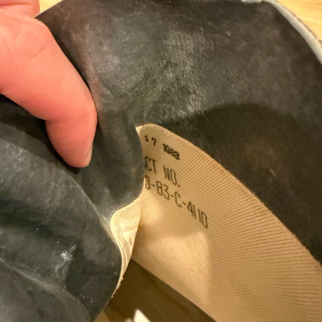 デッドストック 9R us army バニーブーツ ミッキー ブーツ