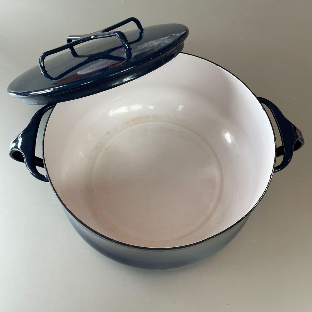 希少 DANSK ダンスク コべンスタイル ミッドナイトブルー 両手鍋