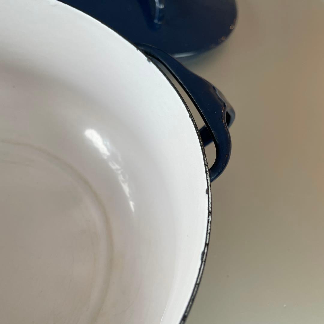 希少 DANSK ダンスク コべンスタイル ミッドナイトブルー 両手鍋