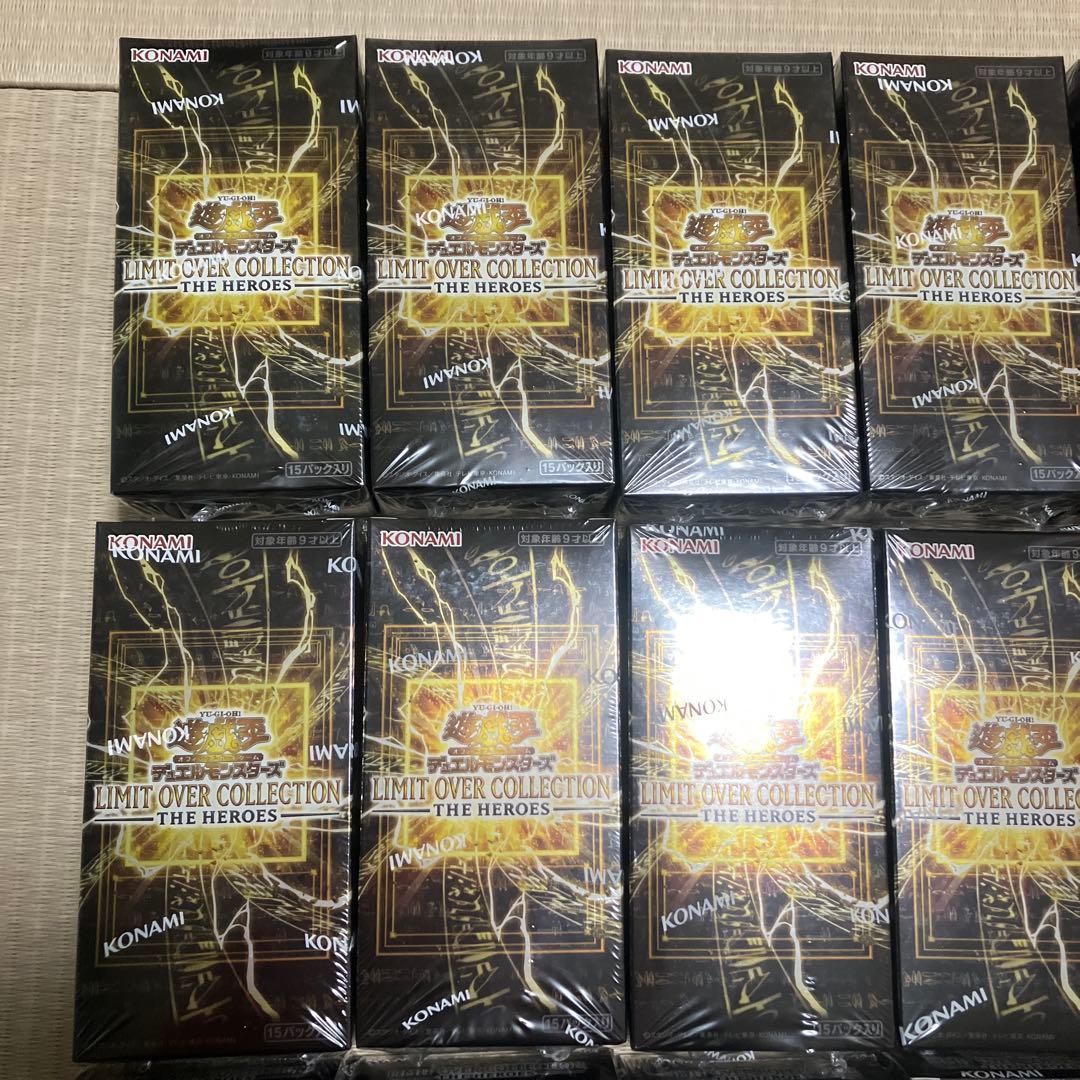 遊戯王LIMIT OVER COLLECTION THE HEROS 19BOX