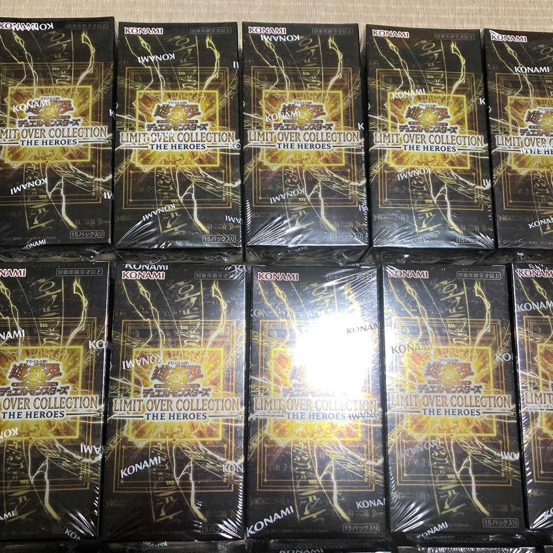 遊戯王LIMIT OVER COLLECTION THE HEROS 19BOX
