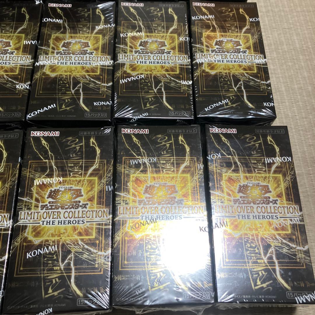 遊戯王LIMIT OVER COLLECTION THE HEROS 19BOX
