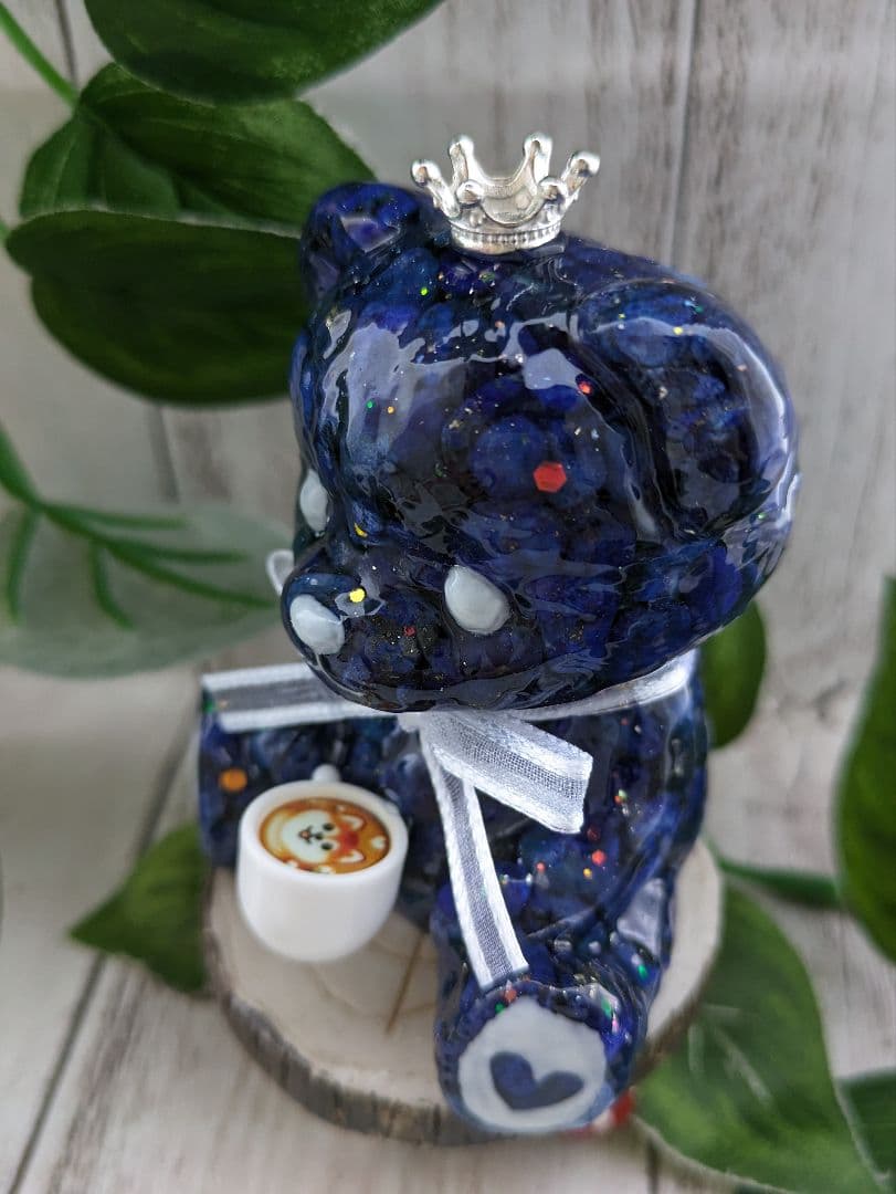 【つる927】シトリンのふくろうさん形オルゴナイト☆他１点