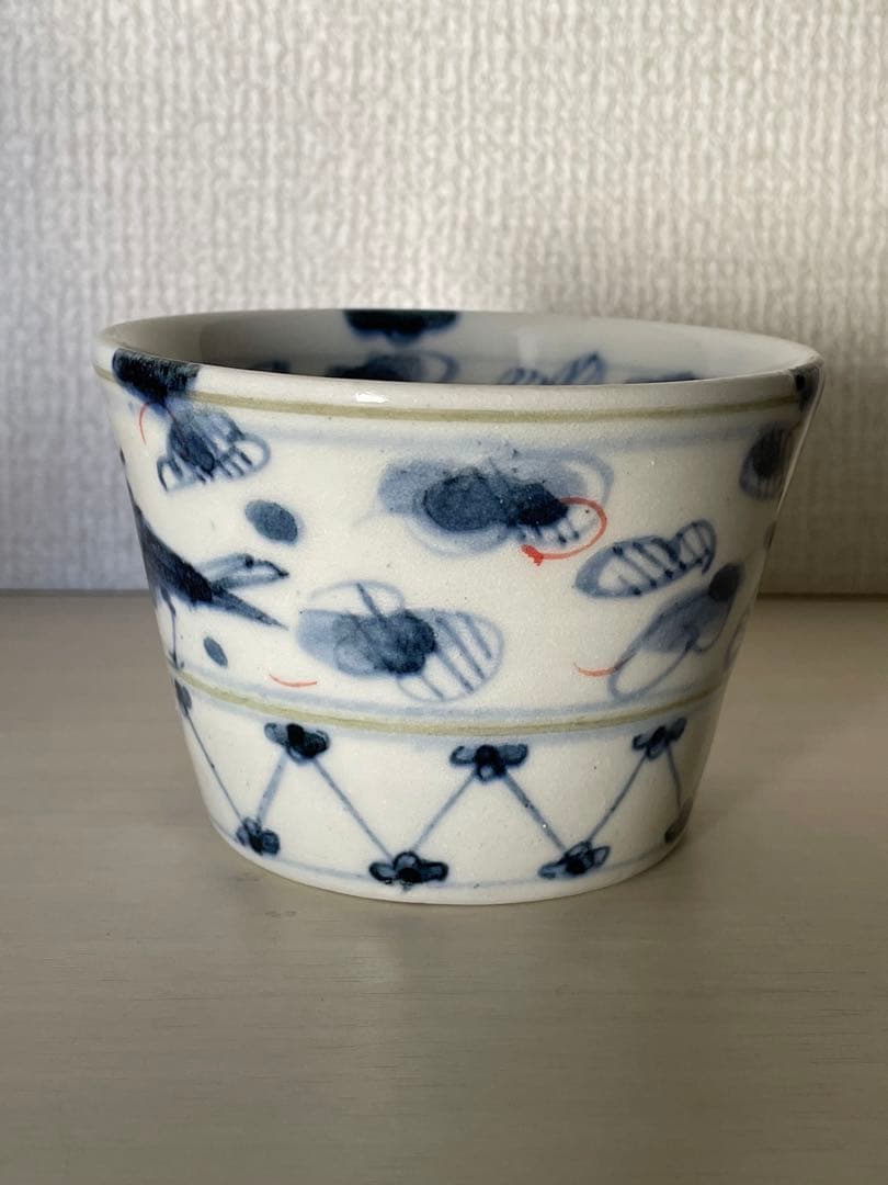 未使用 日高直子 さん そば猪口 2個セット